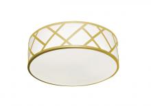 AFX Lighting, Inc. HVNF21LAJUDSB-MSBB - Haven 21" LED Flush Mount