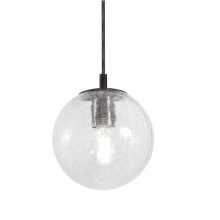 AFX Lighting, Inc. PLAP07MBBK - Palla 07'' Medium Base Pendant, 120V, BK