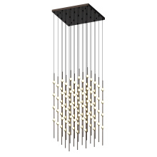 Sonneman 2168.33W-J20 - Cosmic Cube 20" LED Pendant w/20' Cords