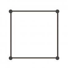 Sonneman 23QSKSR22R120PHA - 24"/24" Square LED Wall Bar