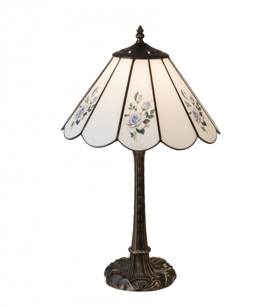 21&#34; High Roses Table Lamp