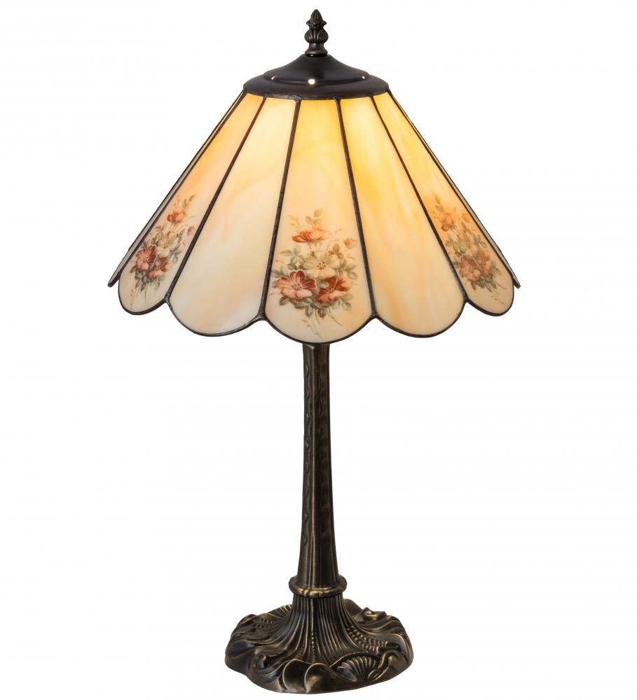 21&#34; High Pansies Table Lamp