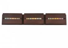 Meyda Blue 106315 - 36" Wide Moss Creek Stepping Stone 3 Light Vanity Light