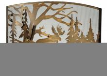  113069 - 60"W X 40"H Moose Creek Arched Fireplace Screen