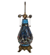 Meyda Blue 118841 - 25" High Tiffany Dragonfly Table Base