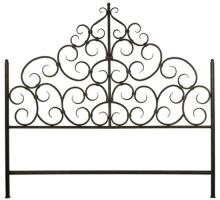 Meyda Blue 123639 - 72"H X 78"W Tempest King Size Headboard