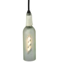  124508 - 3"W Coastal Collection Lighthouse Wine Bottle Mini Pendant