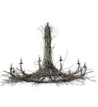 Meyda Blue 124549 - 132" Wide Twigs 12 Light Chandelier