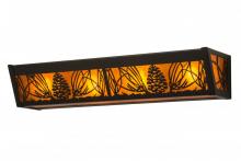 Meyda Blue 130361 - 24"W Mountain Pine Vanity Light