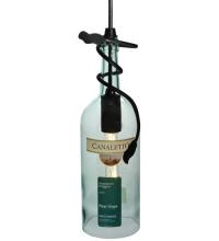  133791 - 5"W Personalized Canaletto Wine Bottle Mini Pendant