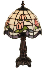  136921 - 12" High Roseborder Mini Lamp