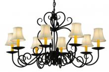 Meyda Blue 137699 - 36"W Corrina 8 LT Chandelier