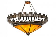 Meyda Blue 141049 - 55"W Davis Street Inverted Pendant