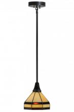Meyda Blue 145363 - 8" Wide Topridge Mini Pendant