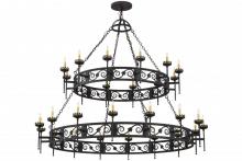 Meyda Blue 157277 - 84"W Majella 28 LT Two Tier Chandelier