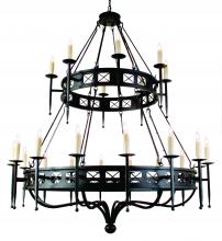  160775 - 72" Wide Gina 24 Light Two Tier Chandelier