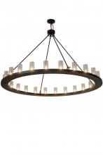 Meyda Blue 184951 - 72"W Loxley 24 LT Chandelier