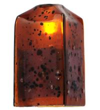 Meyda Blue 19561 - 4"Sq Metro Fusion The Rock Draped Shade