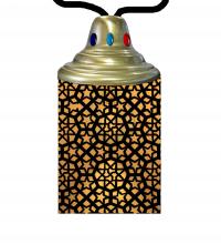  210713 - 5" Wide Tortola Lantern