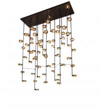  223457 - 122" Long Pux Cascading Chandelier