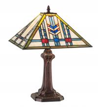  244281 - 18.5" High Prairie Wheat Table Lamp