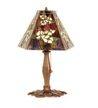  81619 - 19" High Oriental Peony Accent Lamp