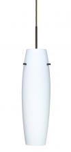 Besa Lighting 1JT-489707-BR - Besa Pendant Suzi 14, Bronze, Opal Matte 1x100W Medium Base
