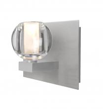 Besa Lighting 1WF-BOCACL-SN - Besa, Boca Vanity, Clear, Satin Nickel Finish, 1x40W G9