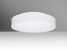Besa Lighting PELLA1307C-LED - Besa Pella 13 Ceiling, Opal Matte, 1x20W LED