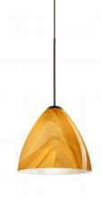 Besa Lighting X-1779HN-BR - Besa Pendant For Multport Canopy Mia Bronze Honey 1x50W MAX GY6.35 Base