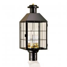  1056-BL-CL - American Heritage Outdoor Post Lantern