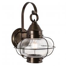  1324-BR-SE - Cottage Onion Outdoor Wall Light