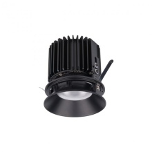 WAC US R4RD1L-FTWA-BK - Volta 4.5" Round Shallow Regressed Invisible Trim with LED Light Engine