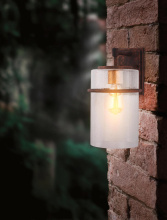 Eglo 204545A - 1L Outdoor Wall Sconce