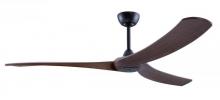 Eglo 235370-7225A - 72" WILLIWAW c/fan, Black/Walnut