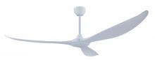Eglo 235500-7201A - 72" MISSION BAY c/fan, White matt