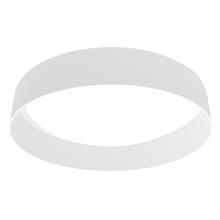 Eglo 93386A - 1 LT Integrated LED Ceiling Light w/ White Finish, White Diffuser & White Shade