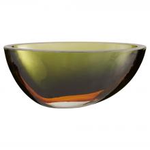 Cyan Designs 12041 - Pluto Bowl | Green | Orange - Large
