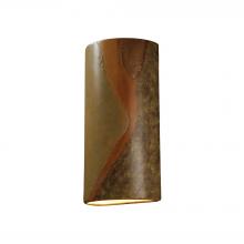 Justice Design Group CER-1160W-SLHY-LED1-1000 - Really Big LED Cylinder - Closed Top (Outdoor)