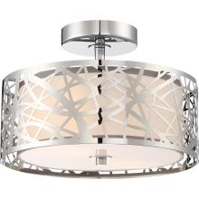 Quoizel PCAE1712C - Abode 2-Light Polished Chrome Semi-Flush Mount Light