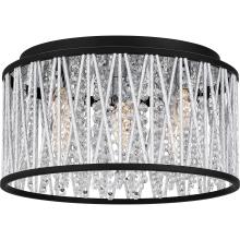 Quoizel PCCET1616MBK - Celeste 5-Light Matte Black Flush Mount Light