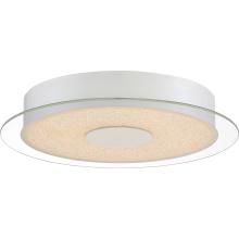 GLASS PANEL WITH ACRYLIC BEADS