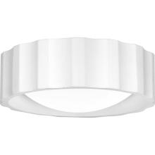 Quoizel QFL6173TW - Roscoe 2-Light Textured White Flush Mount Light
