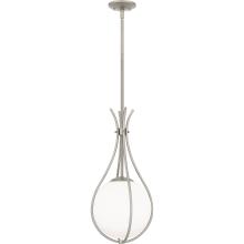 Quoizel QP6216BN - Aliyah 1-Light Brushed Nickel Mini Pendant Light