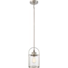 Quoizel QPP2781BN - Payson 1-Light Brushed Nickel Mini Pendant Light