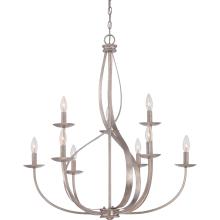 Quoizel SER5009IF - Serenity 9-Light Italian Fresco Chandelier