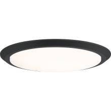Quoizel VRG1620EK - Verge Integrated LED Earth Black Flush Mount Light