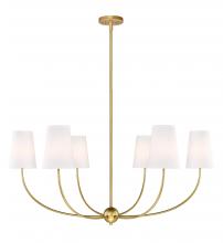 Z-Lite 3040-42RB - 6 Light Chandelier