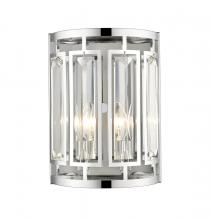 6007-2S-CH - 2 Light Wall Sconce