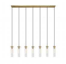 Z-Lite 740P-7L-RB - 7 Light Linear Chandelier